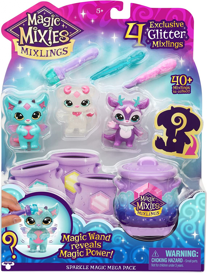 Magic Mixies Mixlings Sparkle Magic Mega 4 Pack