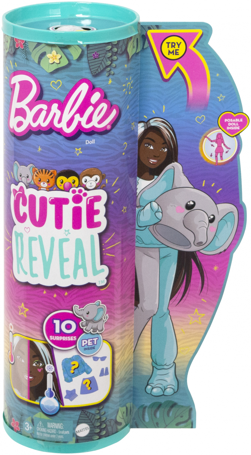 Barbie Curie Reveal series 4 Jungle dolls