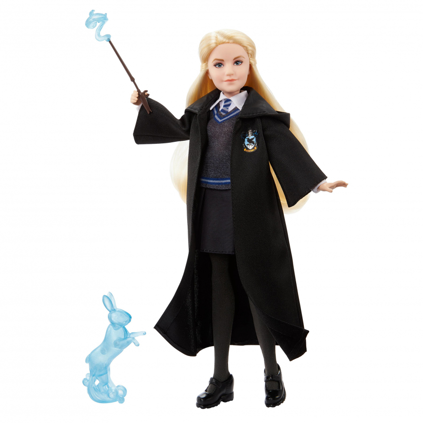 Mattel Harry Potter Luna Lovegood doll in Hogwarts school uniform