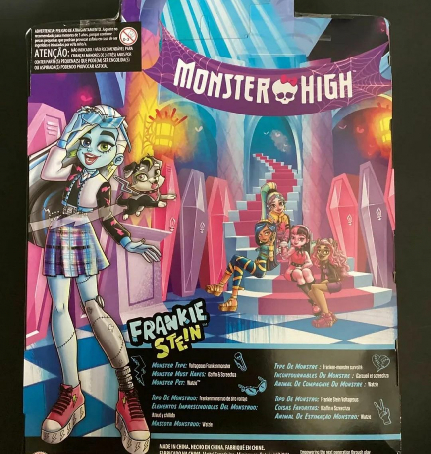New Monster High 2022 Frankie Stein doll in box