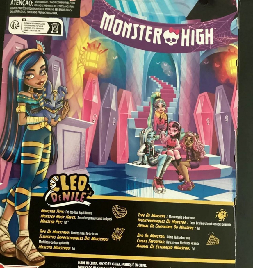 New Monster High 2022 Cleo de Nile doll in box