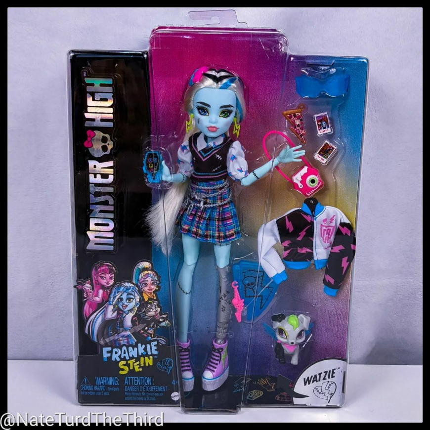 New Monster High Frankie Stein doll in box