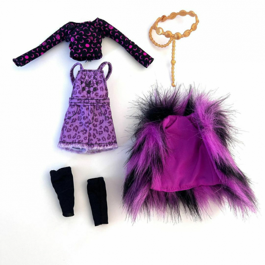 New Monster High Clawdeen Wolf Pet, accessories and shoes