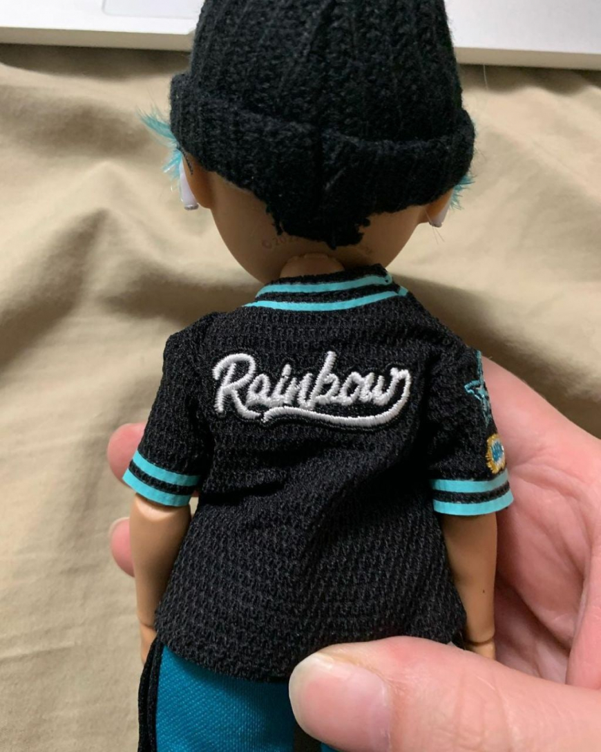 Rainbow High Junior High series 2 River Kendall doll in real life photos