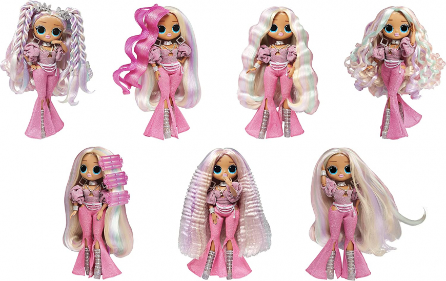 LOL OMG Hair Edition Twist Queen doll