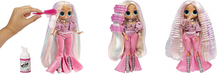 LOL OMG Hair Edition Twist Queen doll