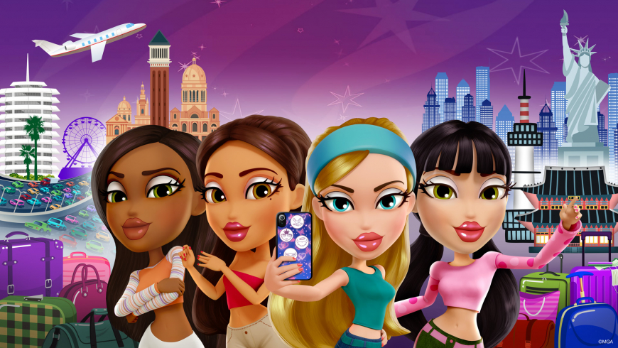 Bratz Flaunt Your Fashion game wallpaper