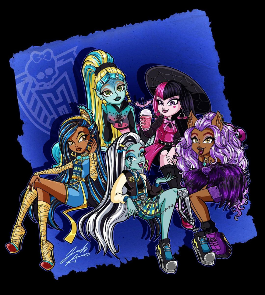 Monster High pictures in new style