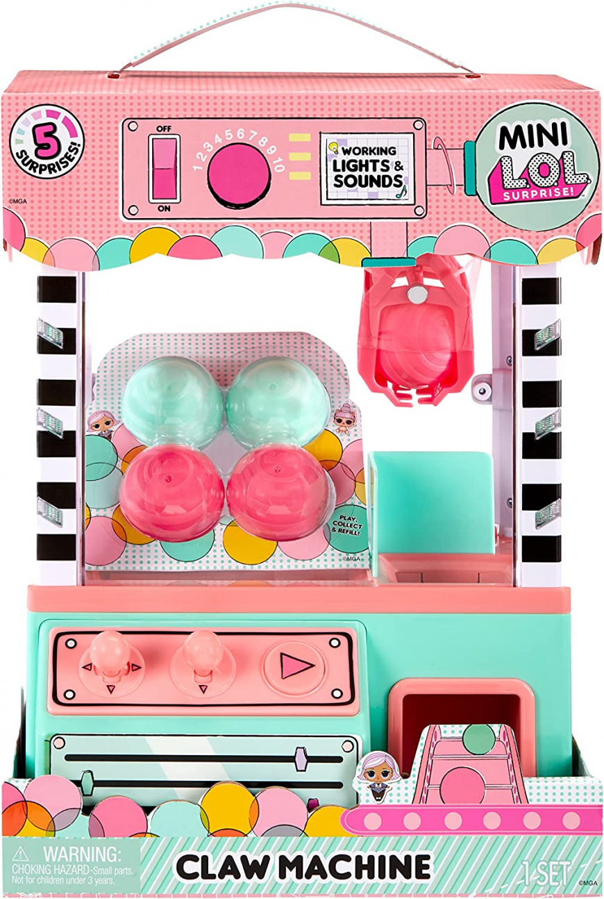 LOL Surprise Minis Claw Machine with exclusive dolls