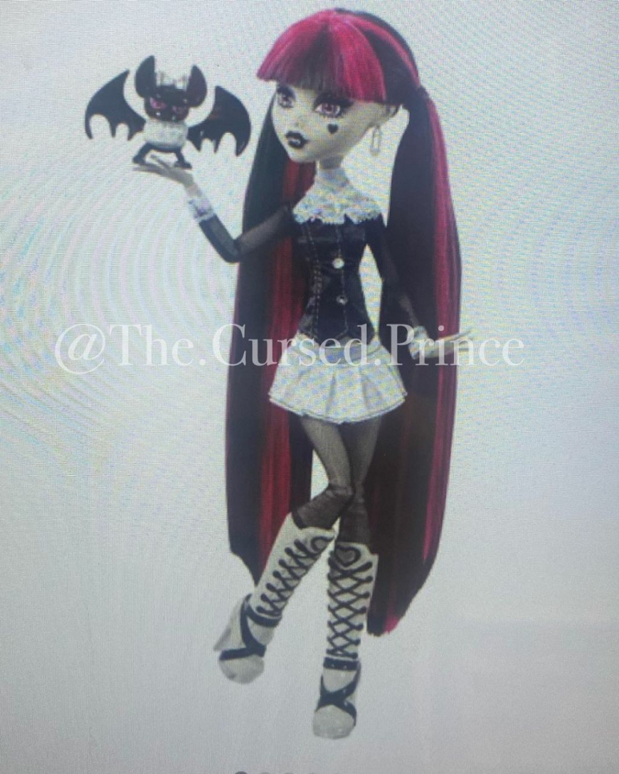 Monster High Reel Drama B&W doll images - General Discussion