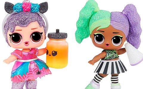 New LOL Surprise Halloween 2022 Glitter Glow limited edition dolls: Enchanted B.B. and Cheer Boo