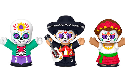 Fisher-Price Little People Collector Dia De Muertos set