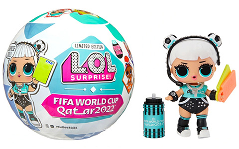 LOL Surprise X FIFA World Cup Qatar 2022 dolls