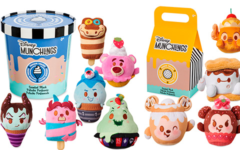 New Disney Munchlings scented toys