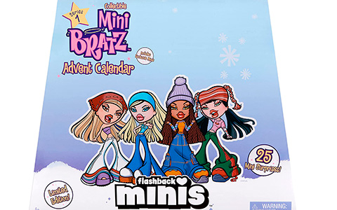 Bratz Flashback Minis Advent Calendar 2022 with 25 surprises