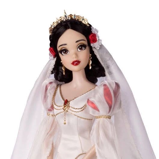 Disney D23 2022 Limited Edition Snow White doll in wedding dress