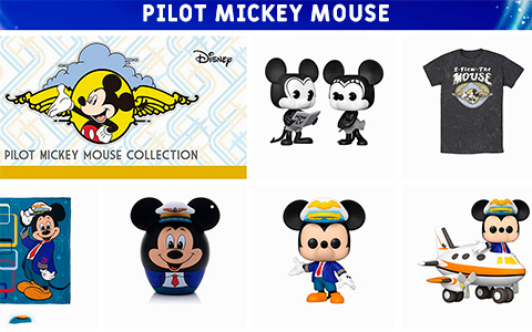 Pilot Mickey Mouse D23 exclusive collection on Amazon