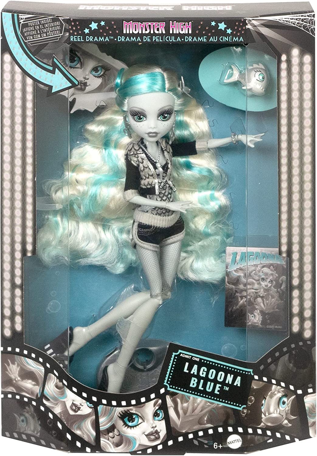 Original Monster High Dolls Dressed Collectible Lagoona 