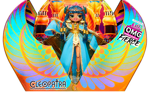 LOL OMG Fierce Collector Cleopatra doll 2022