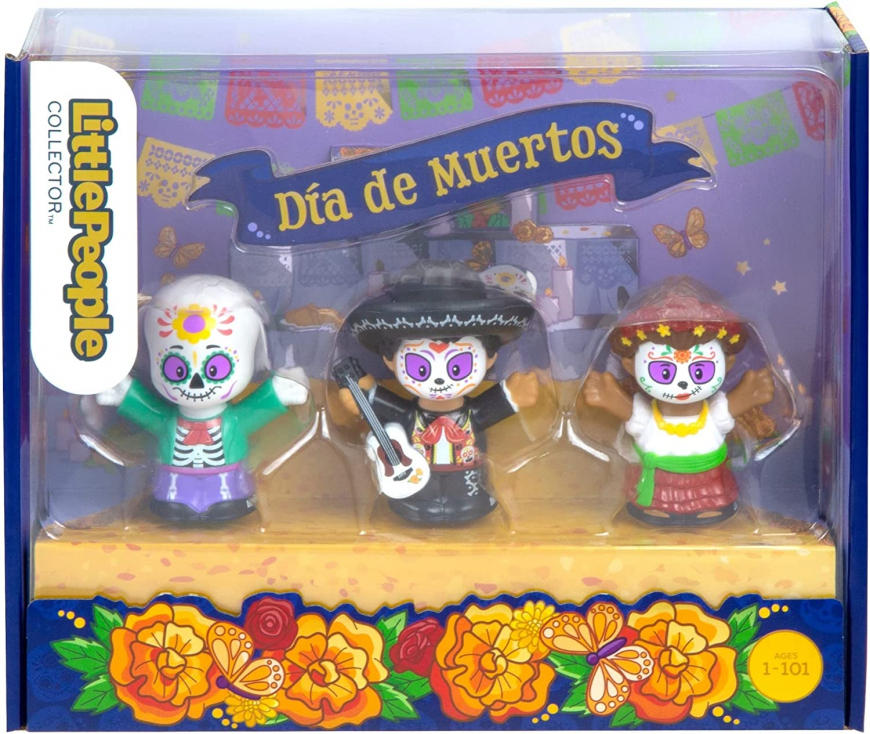 Fisher-Price Little People Collector Dia De Muertos set