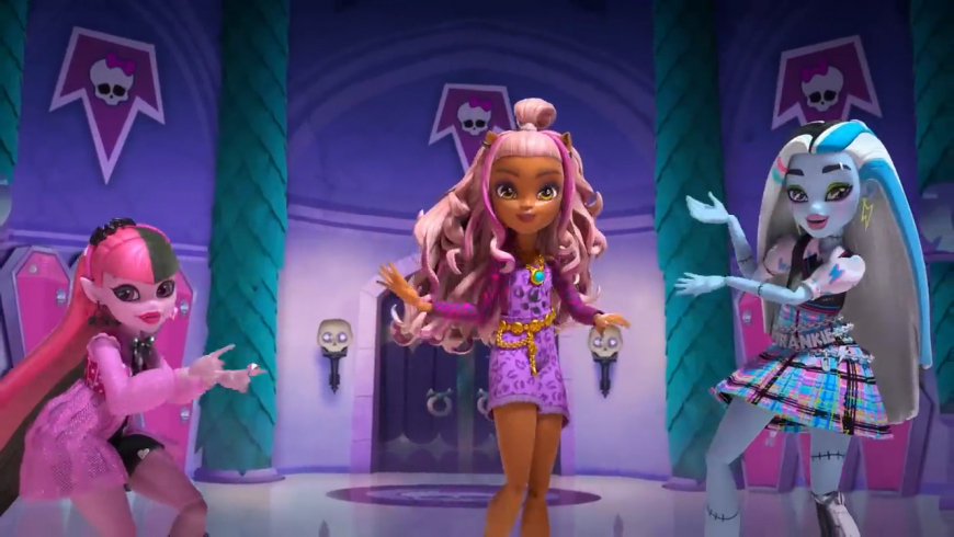 Monster High new dolls 2022 animated