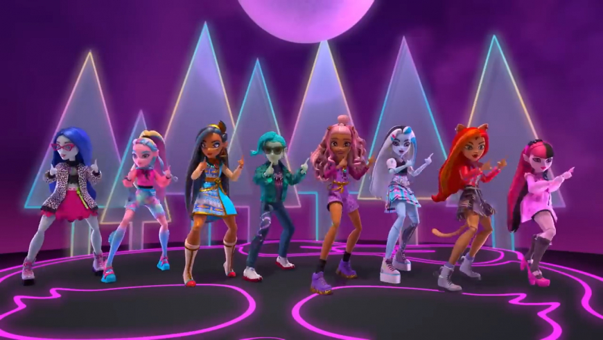 Monster High new dolls 2022 animated