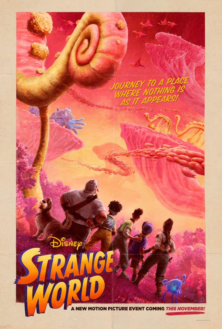 Disney Strange world poster