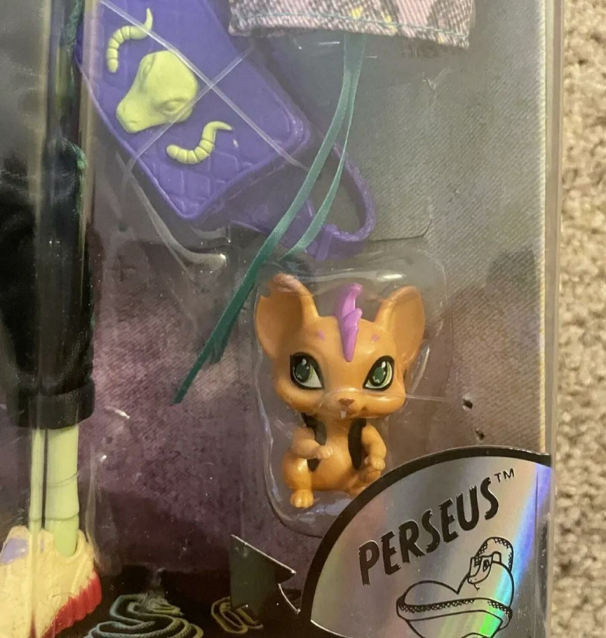 New Monster High 2022 Deuce Gorgon doll in real life photo