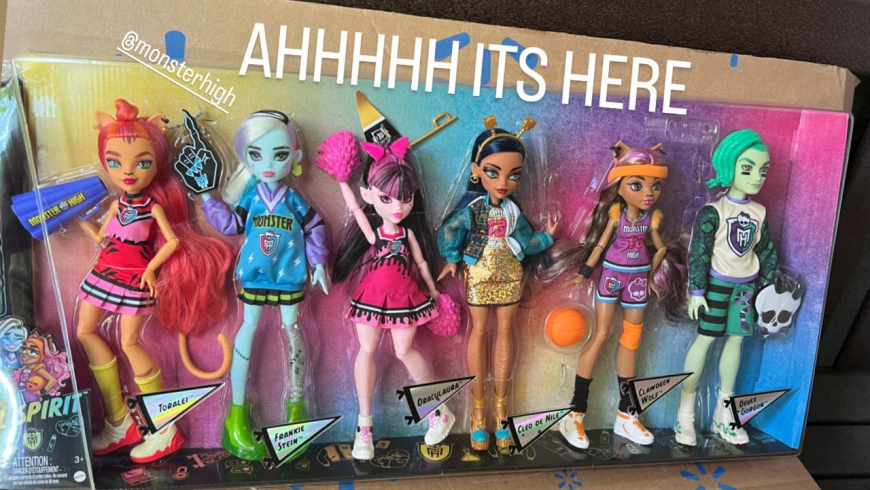 Monster High Ghoul Spirit 6 dolls pack