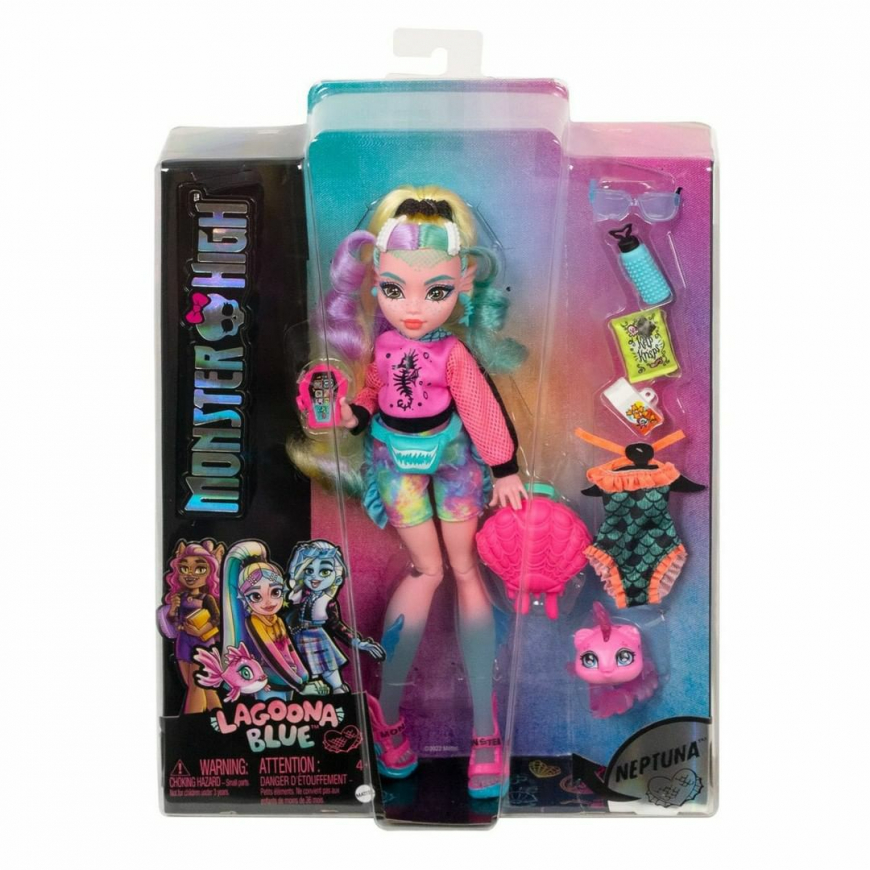 Monster High Deuce Gorgon Doll With Pet And Accessories