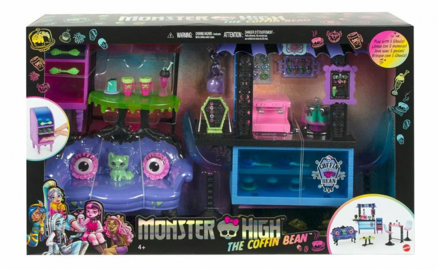 Monster High 2022 The Coffin Bean Playset