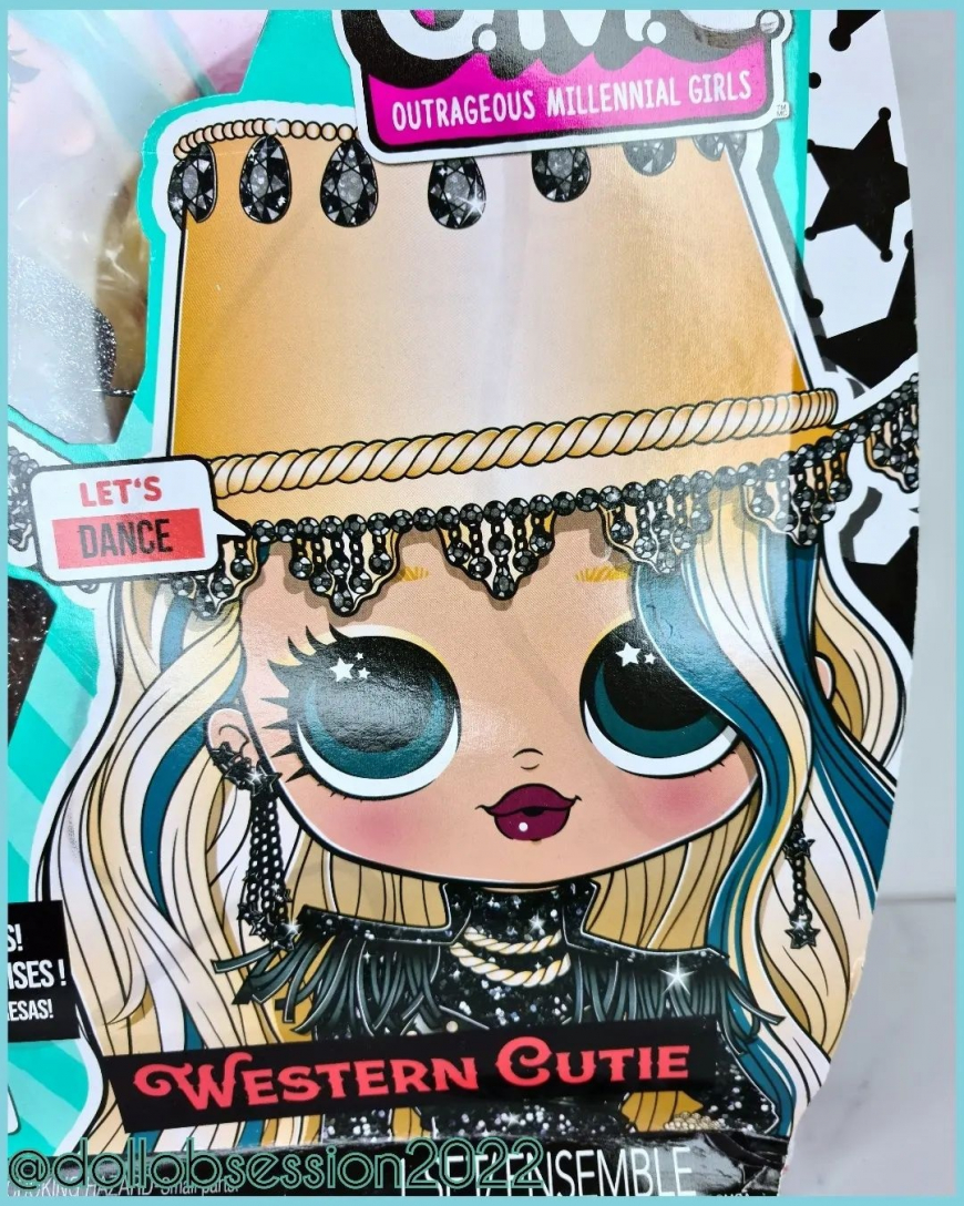 LOL OMG Golden Heart doll in box