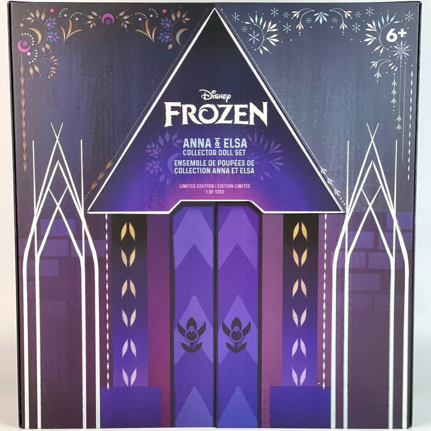 Disney Frozen Anna and Elsa Brittney Lee D23 2022 Limited Edition dolls in real life photos