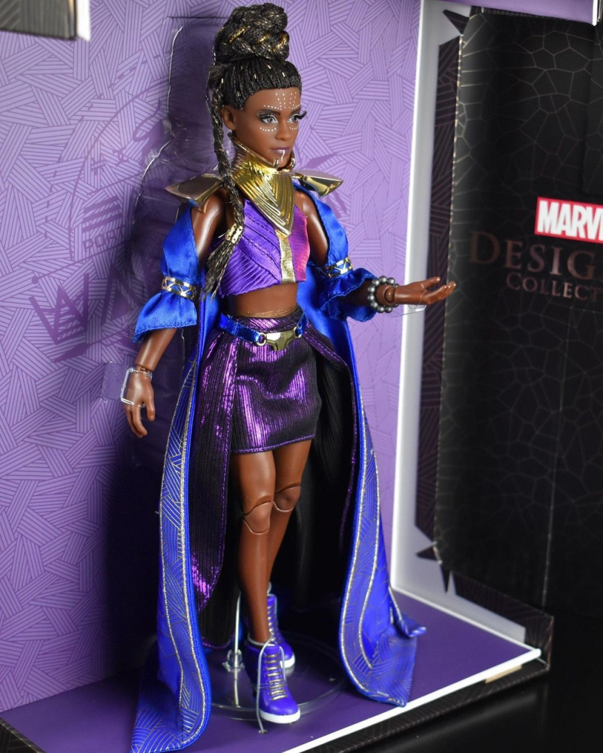 Disney Marvel Designer Collection Limited Edition Black Panter Shuri doll photos