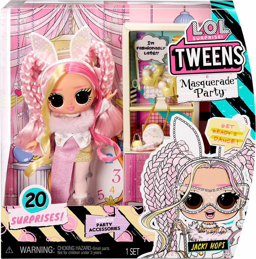 LOL Surprise Tweens Masquerade Party Jacki Hops doll