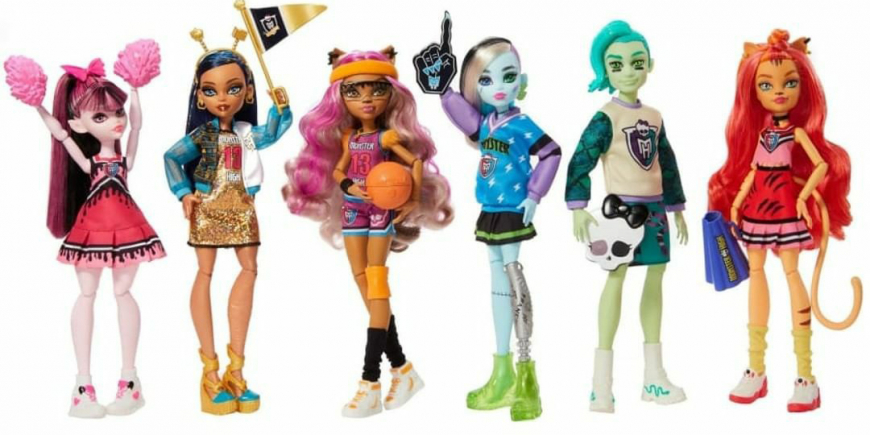 Monster High Ghoul Spirit 6 pack doll set