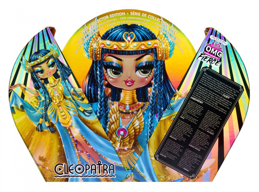 LOL OMG Fierce Collector Cleopatra doll 2022