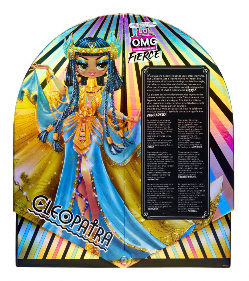 LOL OMG Fierce Collector Cleopatra doll 2022