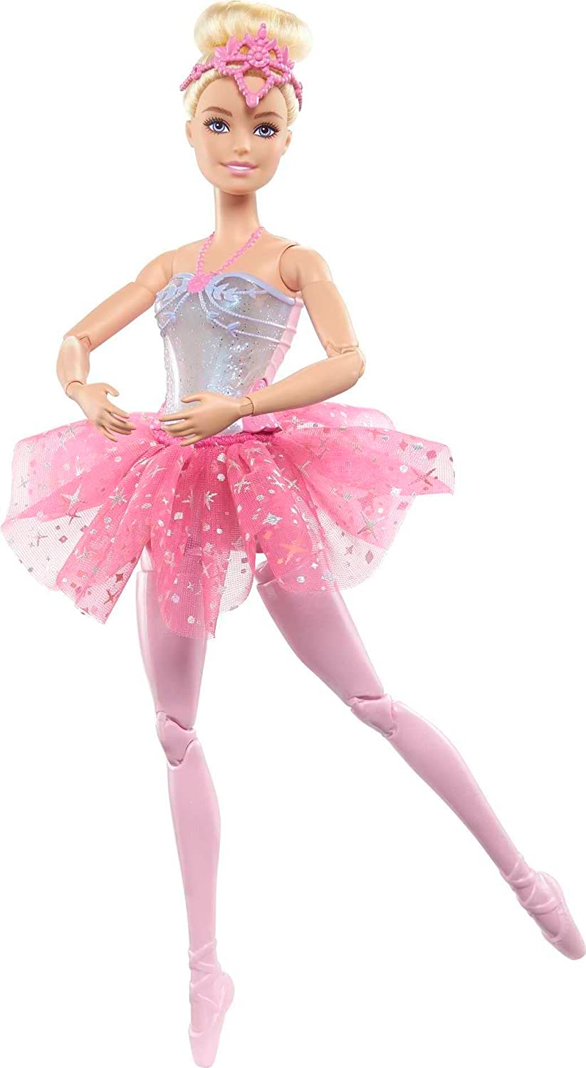 Barbie Twinkle Lights Ballerina doll blonde HLC25