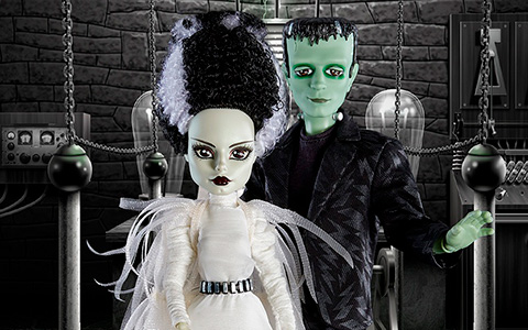 Monster High Collector 2 pack Frankenstein & Bride of Frankenstein dolls 2022