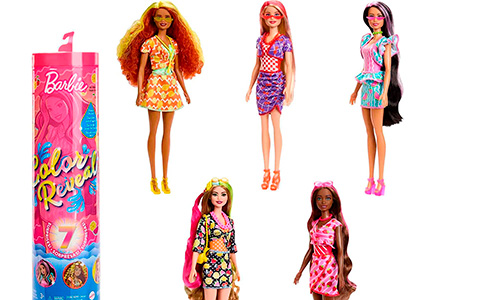 Barbie Color Reveal scented Sweet Fruit Series​​ dolls