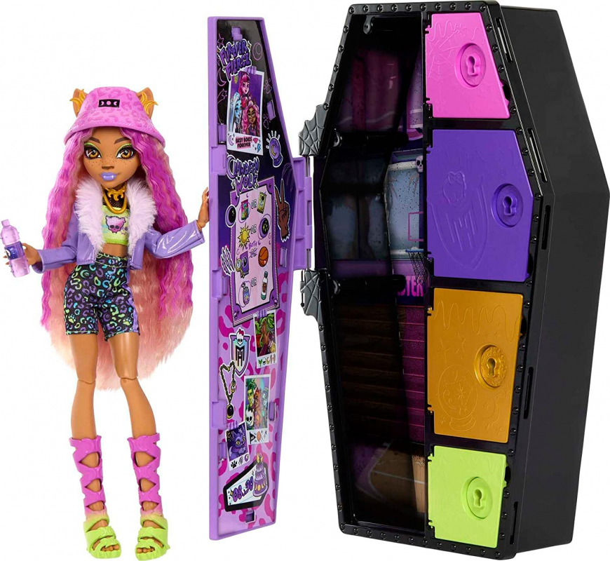 Monster High Innovation Series 1 Skulltimate Secrets Clawdeen Wolf doll