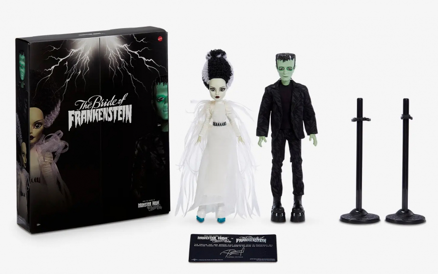 Monster High Collector 2 pack Frankenstein & Bride of Frankenstein dolls 2022