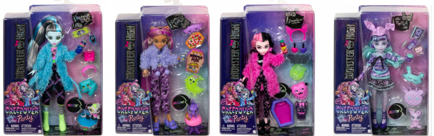 Monster High Creepover Party dolls
