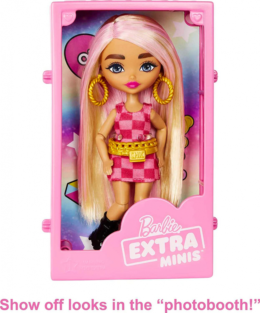 Barbie Extra Minis Boutique playset with doll