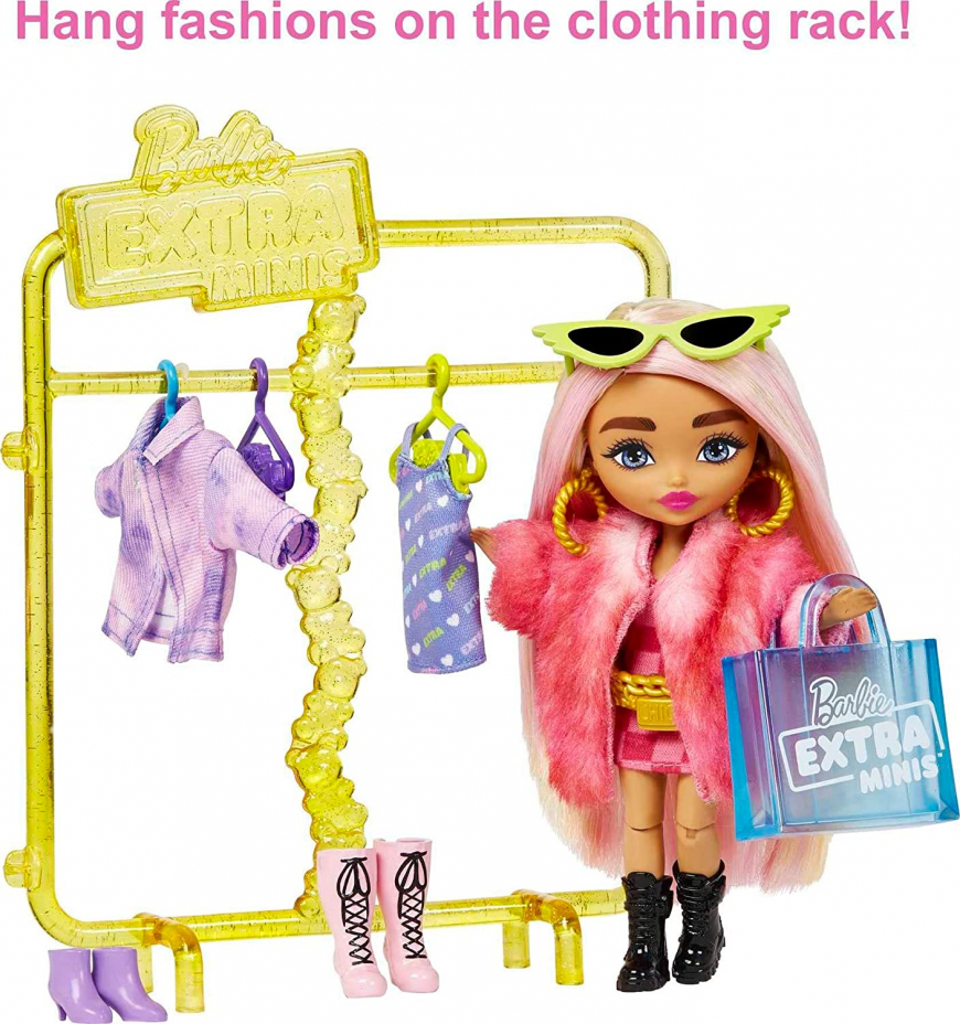 Barbie Extra Minis Boutique playset with doll