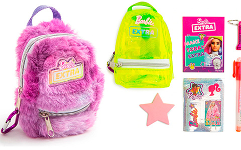 Barbie Extra Stationery Miniature Surprise Backpacks