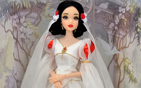 Disney D23 2022 Limited Edition dolls Jasmine, Merida, Giselle, Snow White, Black Panter Shuri, Hercules and Megara