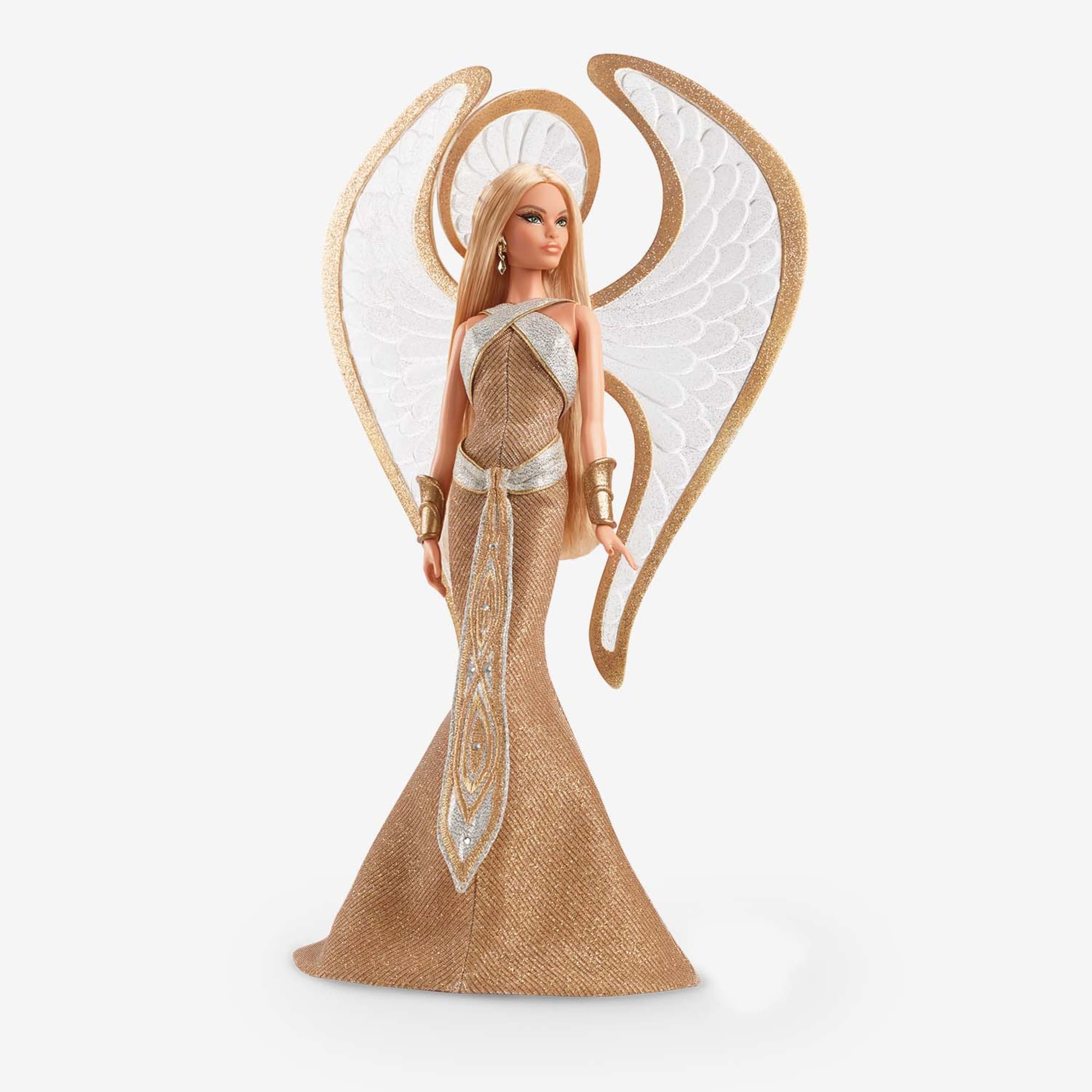 Barbie Signature Bob Mackie Holiday Barbie Angel doll 2022 - YouLoveIt.com