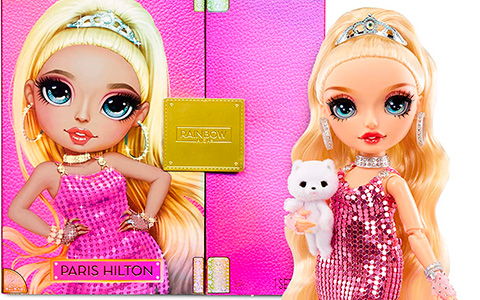 Rainbow High Paris Hilton collector doll